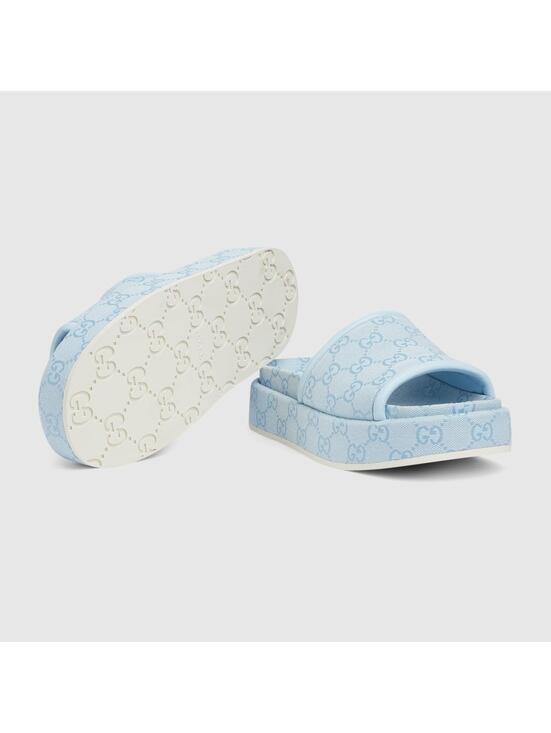 Gucci GG Platform Sandals(PLEASE REQUEST YOUR SIZE BEFORE PURCHASING)